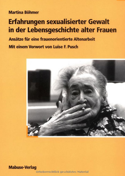 Buch von Martina Böhmer über sexualisierte Gewalt, Buchcover: Mabuse Verlag