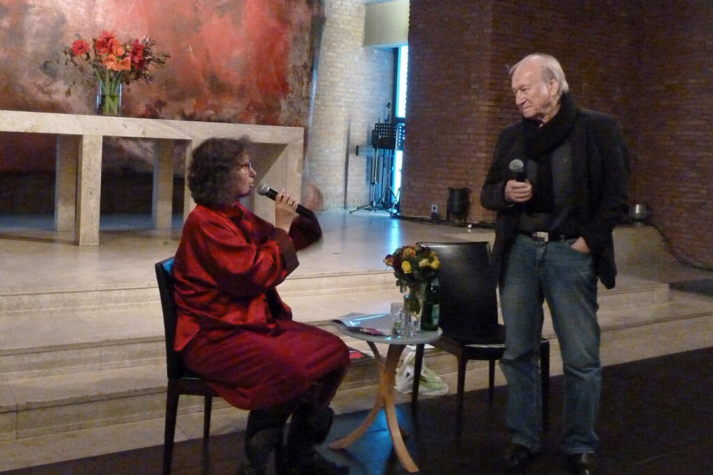 Erzählcafé mit Milan Sladek und Sonja Schlegel, Foto: Helga Fitzner